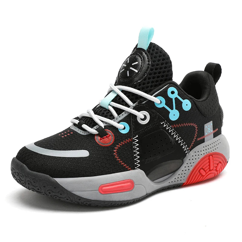 Zapatillas de baloncesto para niños y niñas, antideslizantes, ligeras, para exteriores, 2025