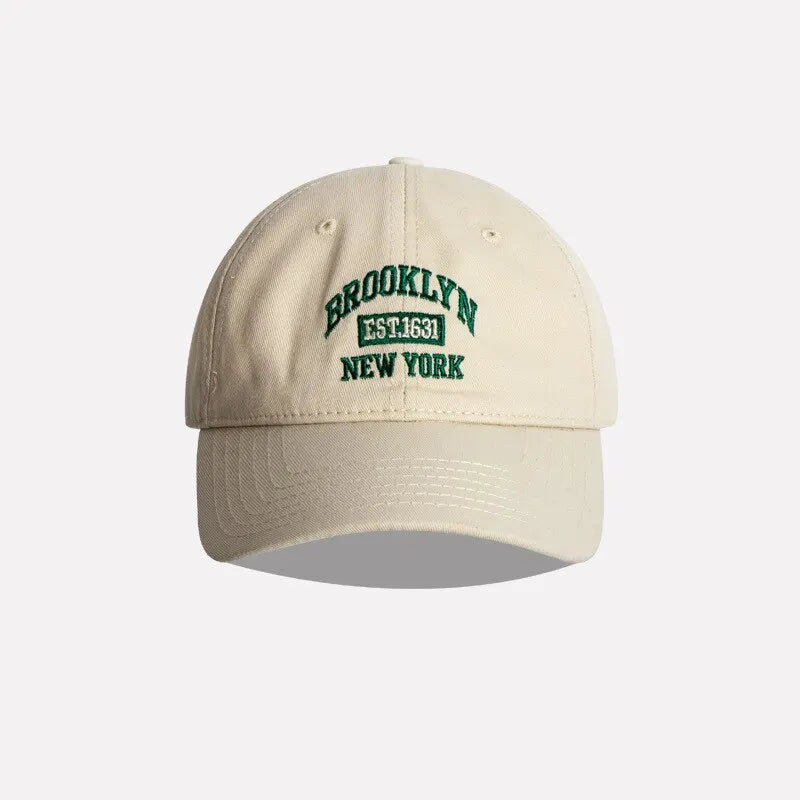 Gorra de béisbol con letras bordadas para mujer, primavera, verano, exterior, protección solar, unisex, gorra deportiva informal de hip hop para hombre