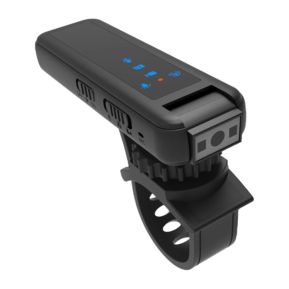 Mini cámara corporal portátil HD1080P, pequeña grabadora policial con visión nocturna infrarroja y clip trasero.