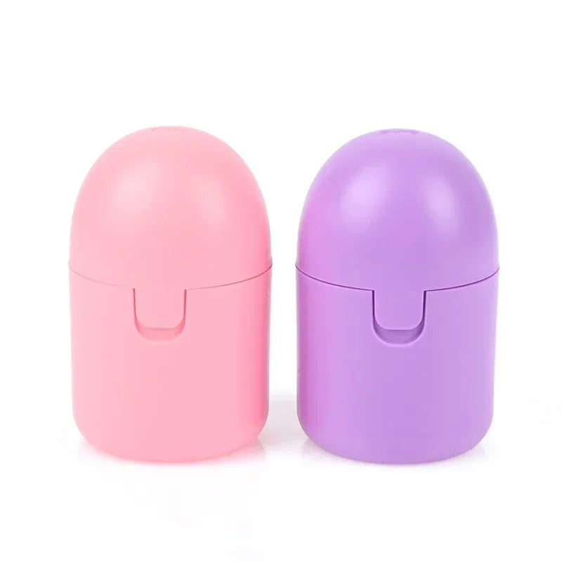 Copa menstrual portátil de silicona médica a prueba de fugas para mujeres, con estuche, producto de higiene femenina.