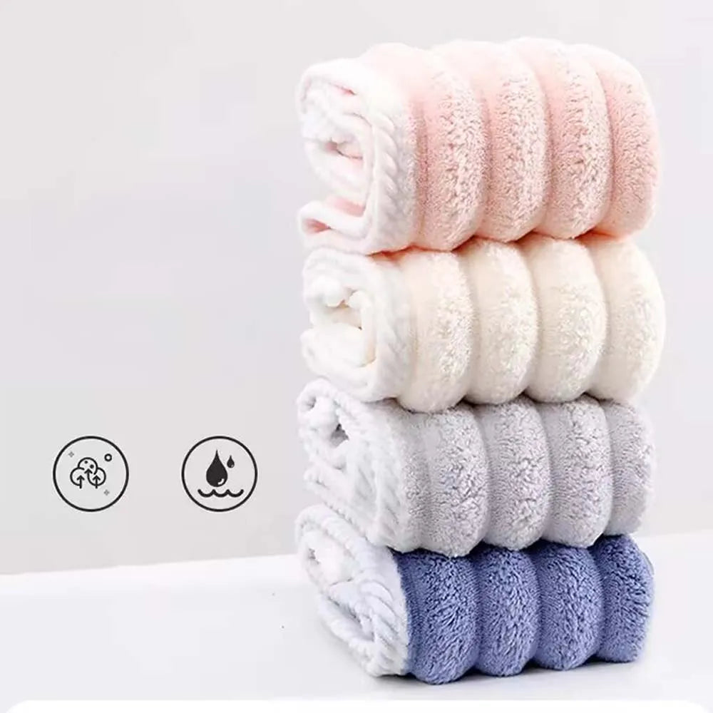 Gorro para secar el cabello para mujer, grueso y súper absorbente, gorro de secado rápido, toalla para secar el cabello.