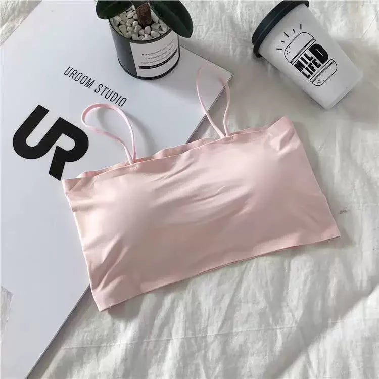 Camisola cómoda con cintura bonita para la espalda, para el pecho, sin aros de acero, sujetador, ropa interior, nueva, sencilla y bonita para mujer.