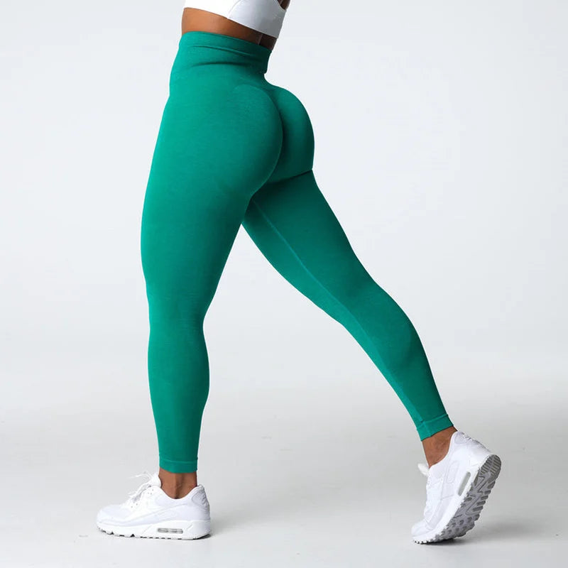 Leggings deportivos para mujer, pantalones de yoga para fitness, mallas deportivas sin costuras, leggings con efecto push-up, pantalones de gimnasio para mujer, ropa deportiva.