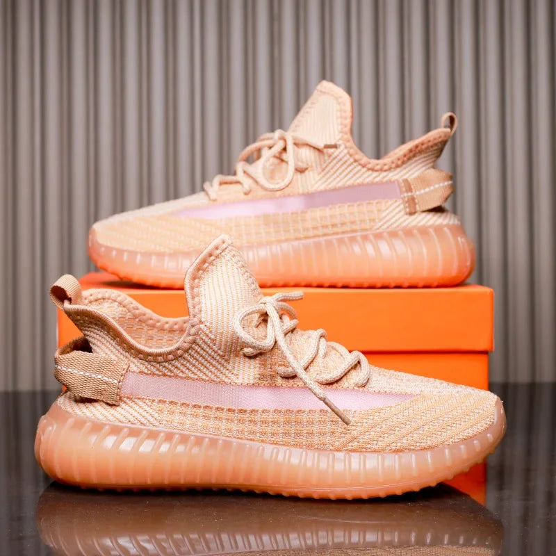 Zapatos deportivos transpirables de coco para hombre, de verano, nuevos zapatos deportivos 2025, zapatos casuales de moda para padres de celebridades de Internet.