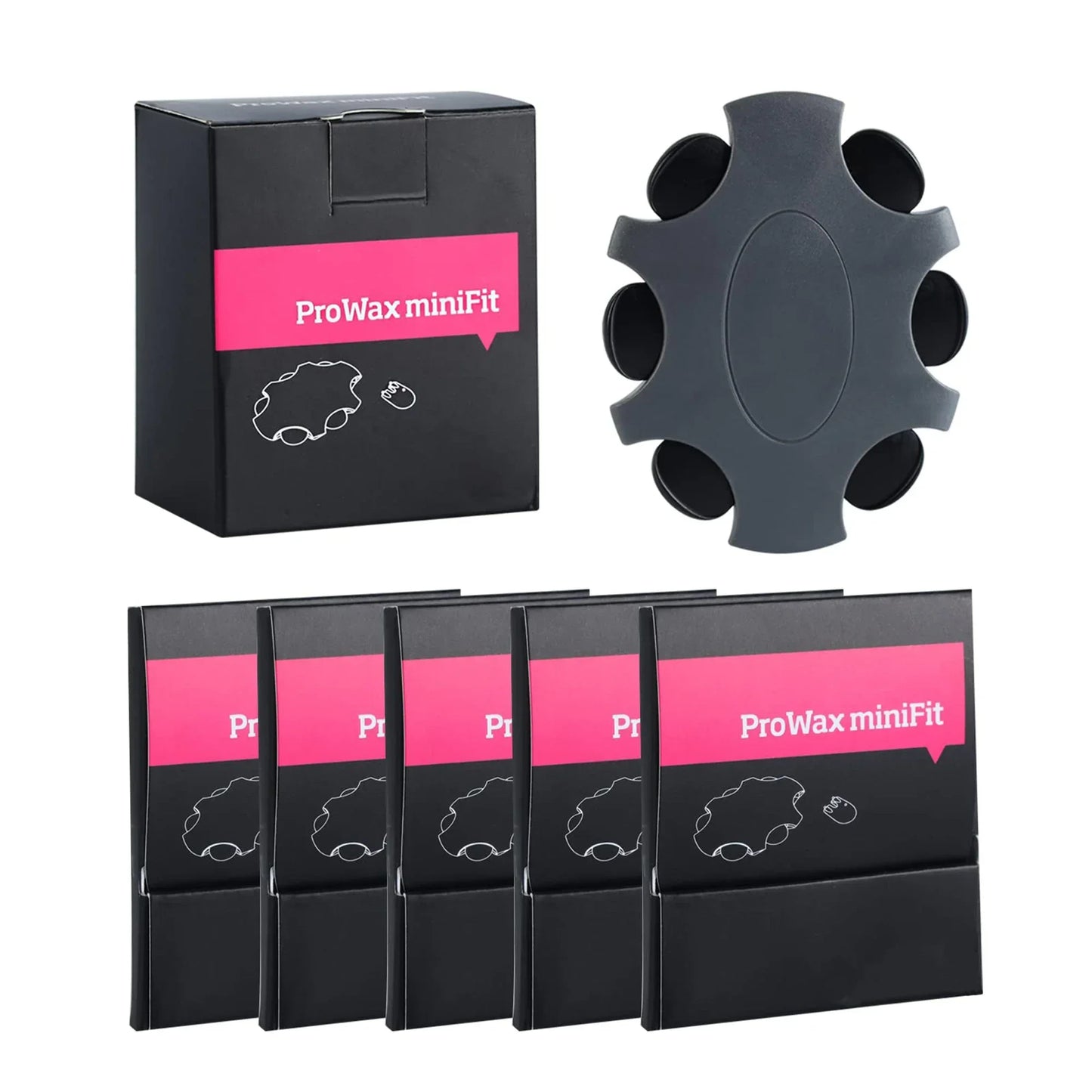 Filtros anticerumen para audífonos Oticon ProWax MiniFit, repuesto transparente, kit de limpieza, accesorio para audífonos Oticon