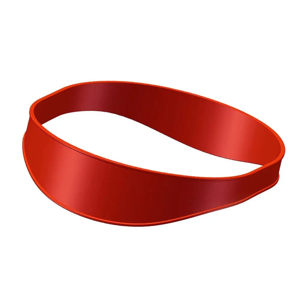 Diadema curva de silicona para cortes de pelo caseros, plantilla para afeitar el escote y guía para cortar el pelo, herramienta para peinar el cabello.