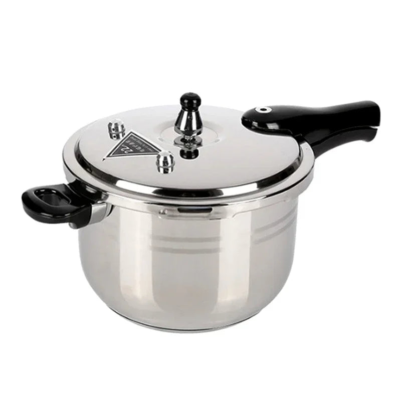 Olla a presión espesante de acero inoxidable 304, cocina de inducción a gas doméstica, olla a presión universal a prueba de explosiones