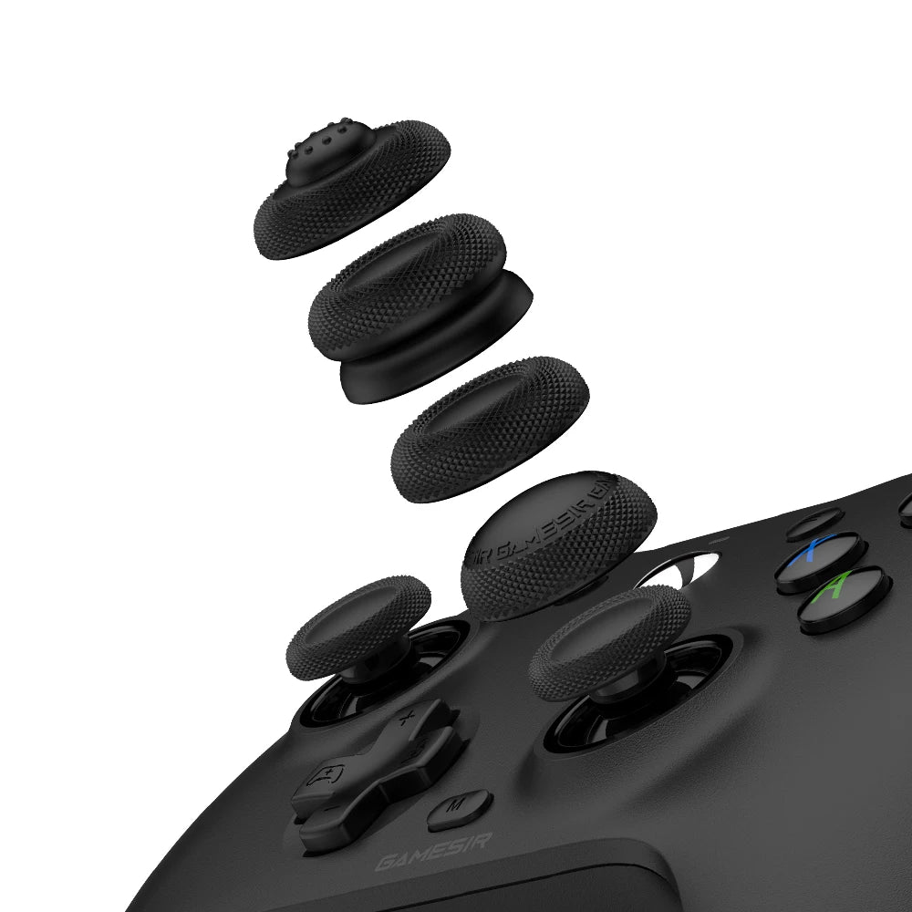 Accesorios para juegos: Carcasa de repuesto Black Desert, cable tipo C, anillo antifricción para GameSir G7 SE, G7 HE y Kaleid Gamepad.
