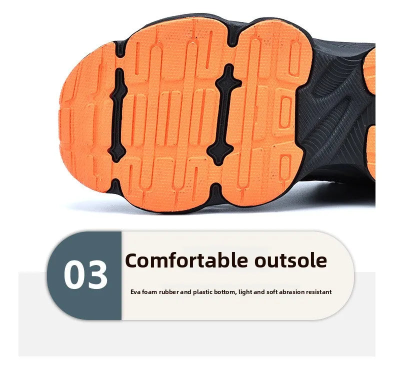 Calzado de seguridad laboral para hombre, resistente a impactos y perforaciones, con puntera de acero, tejido ligero y protección Flykned.