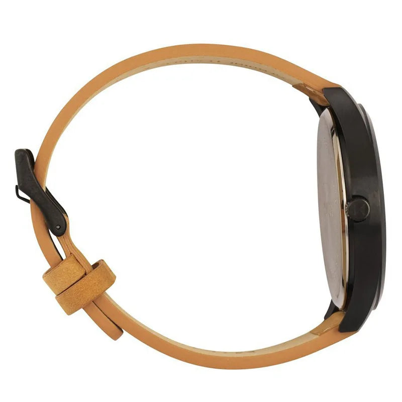 Reloj Masculino para hombre, relojes deportivos a la moda, reloj de pulsera de cuarzo con correa de cuero y calendario para hombre, relojes para hombre