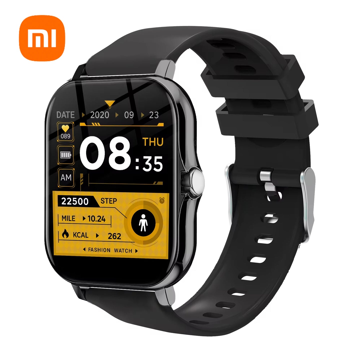 Reloj inteligente Xiaomi con pantalla HD de 1,44 pulgadas, respuesta a llamadas, vista previa de mensajes, modos deportivos, esfera personalizada, pronóstico del tiempo para hombres y mujeres (2025)