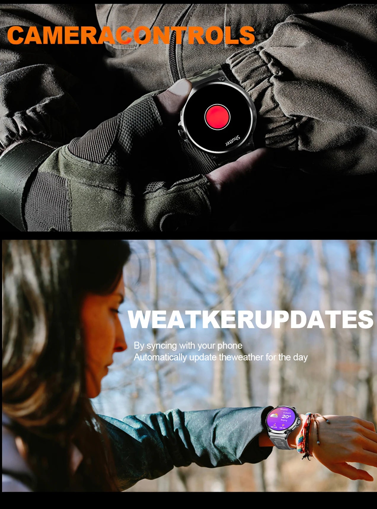 Reloj inteligente Ultra HD de 1,85 pulgadas para hombre, con GPS, pulsera deportiva para exteriores, batería grande de 710 mAh, reloj de seguimiento de actividad física para Android e iOS.
