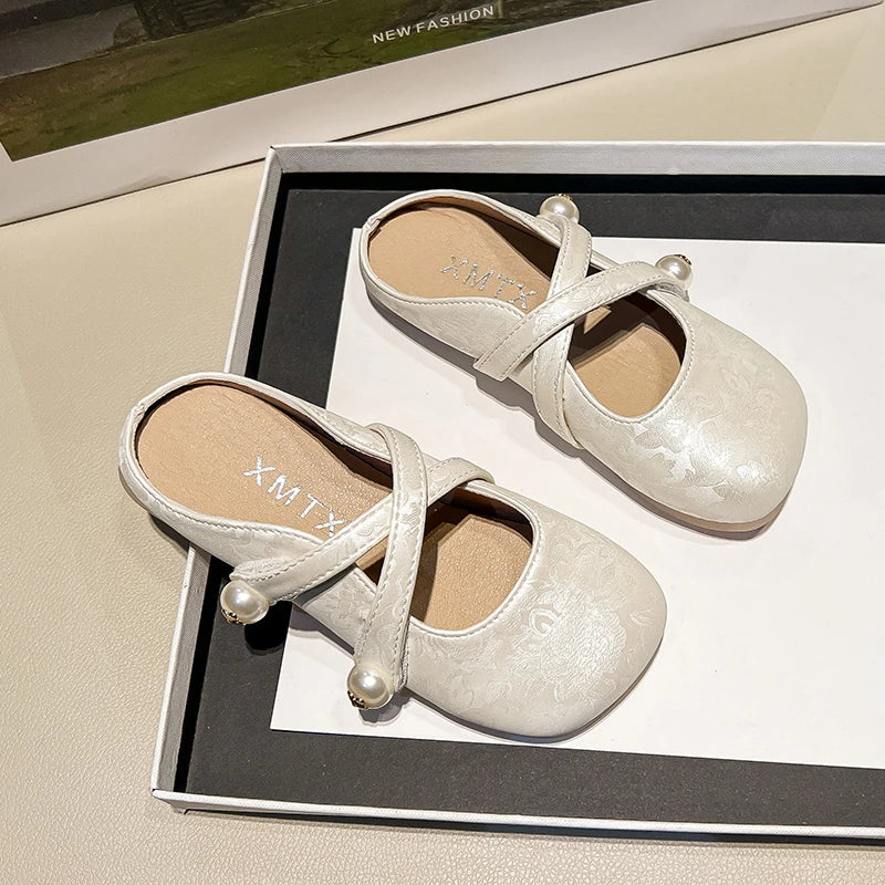 Zapatillas nuevas para niñas, suela suave, para exteriores, antideslizantes, transpirables, informales, con diseño étnico
