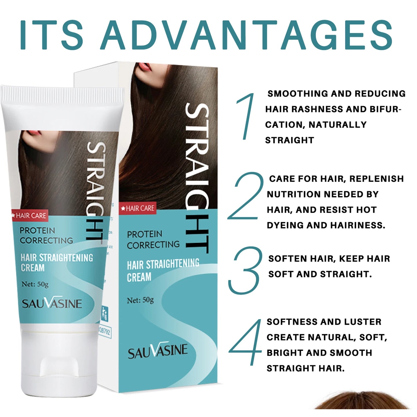 Crema de queratina para alisar el cabello Crema de queratina para alisar el cabello Keratina profesional para el cuidado del cabello de alisado permanente