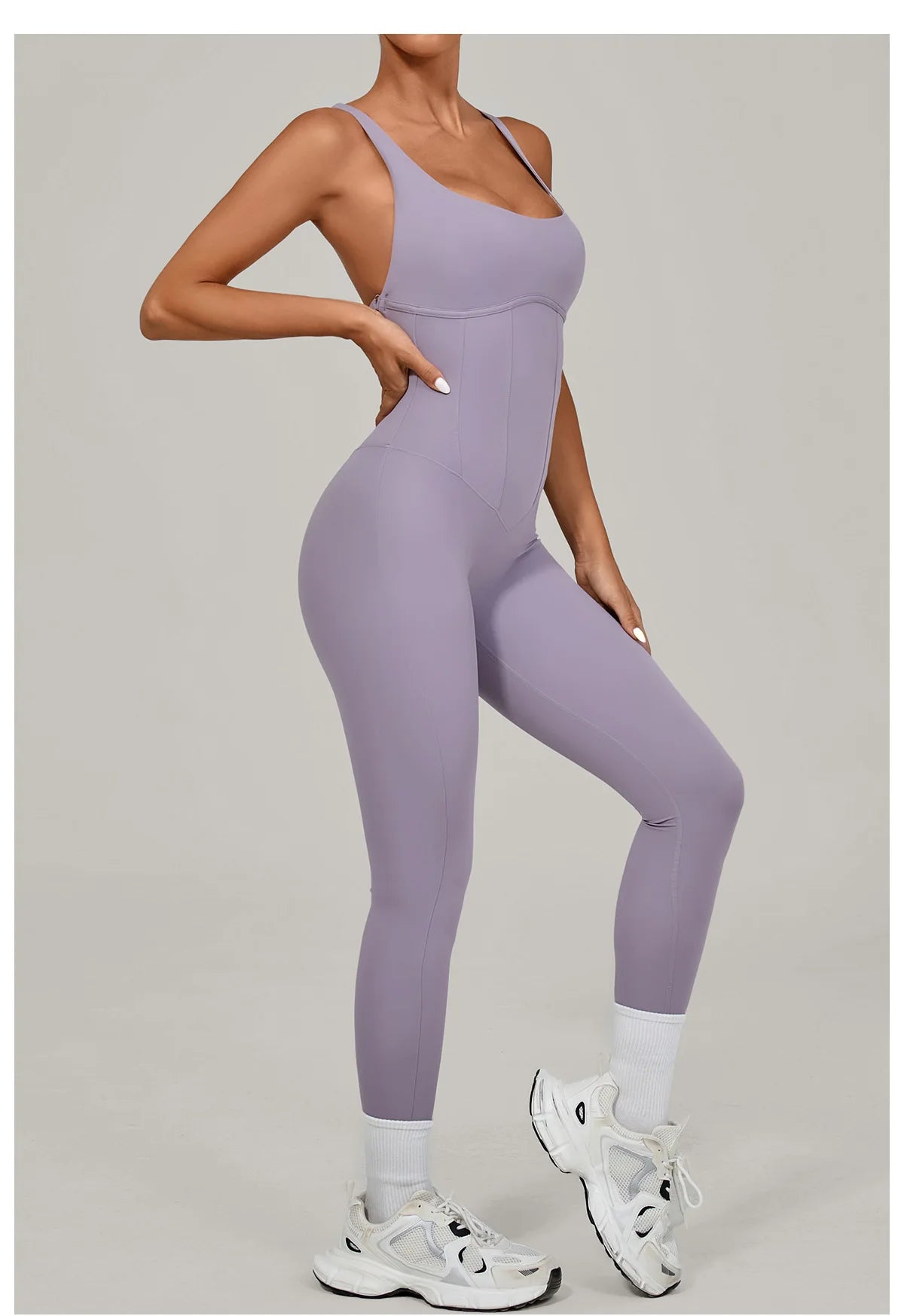 Nuevo mono de yoga para mujer, sexy, con espalda en V, cintura alta, realce de glúteos, tirantes ajustables, conjunto de yoga de secado rápido y transpirable, mono deportivo.