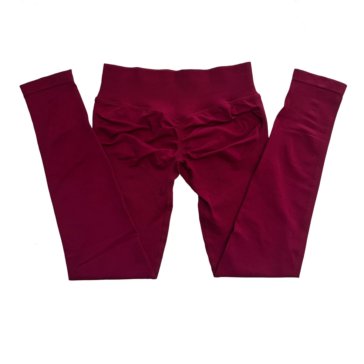 Leggings deportivas sin logo para mujer, efecto push-up, cintura baja, sin costuras, para gimnasio, yoga y entrenamiento.