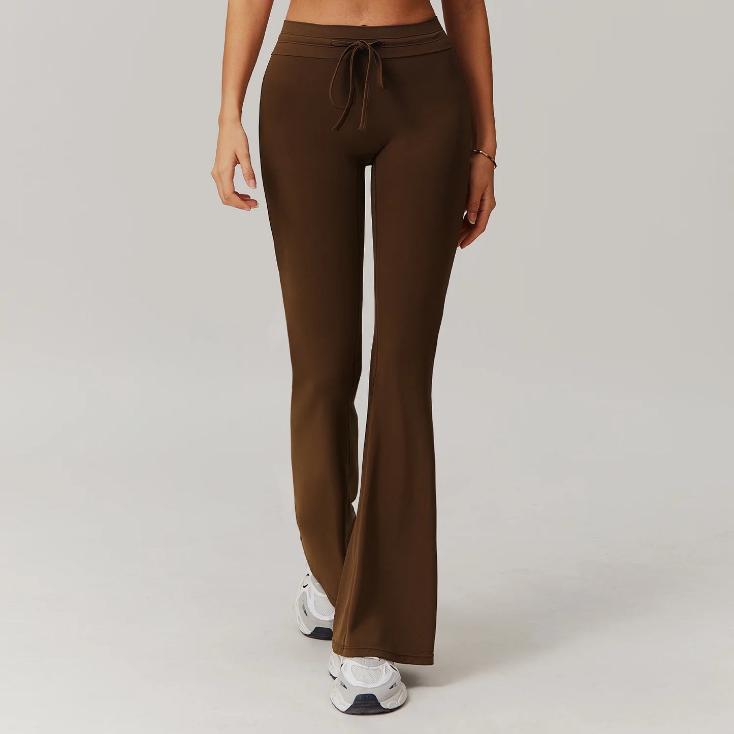 Leggings de yoga de cintura alta, estilo campana, transpirables, pantalones de yoga, para fitness, correr, realzar glúteos, entrenamiento en el gimnasio, ropa deportiva, pantalones de pierna ancha.