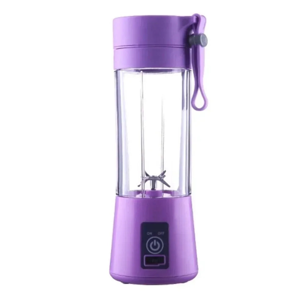 Mini licuadora portátil recargable por USB (2025), 380 ml, para batidos de mano, taza de viaje para batidos y jugos para llevar.
