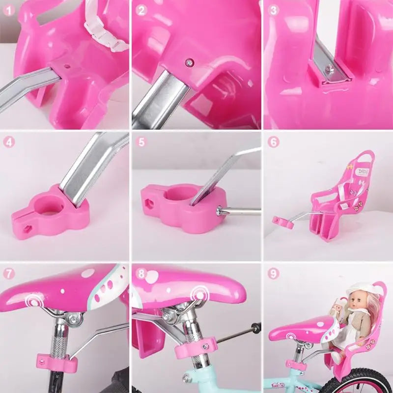 D0JC Accesorios para niños para muñecas para asiento de juguetes Cesta Decora tú mismo S