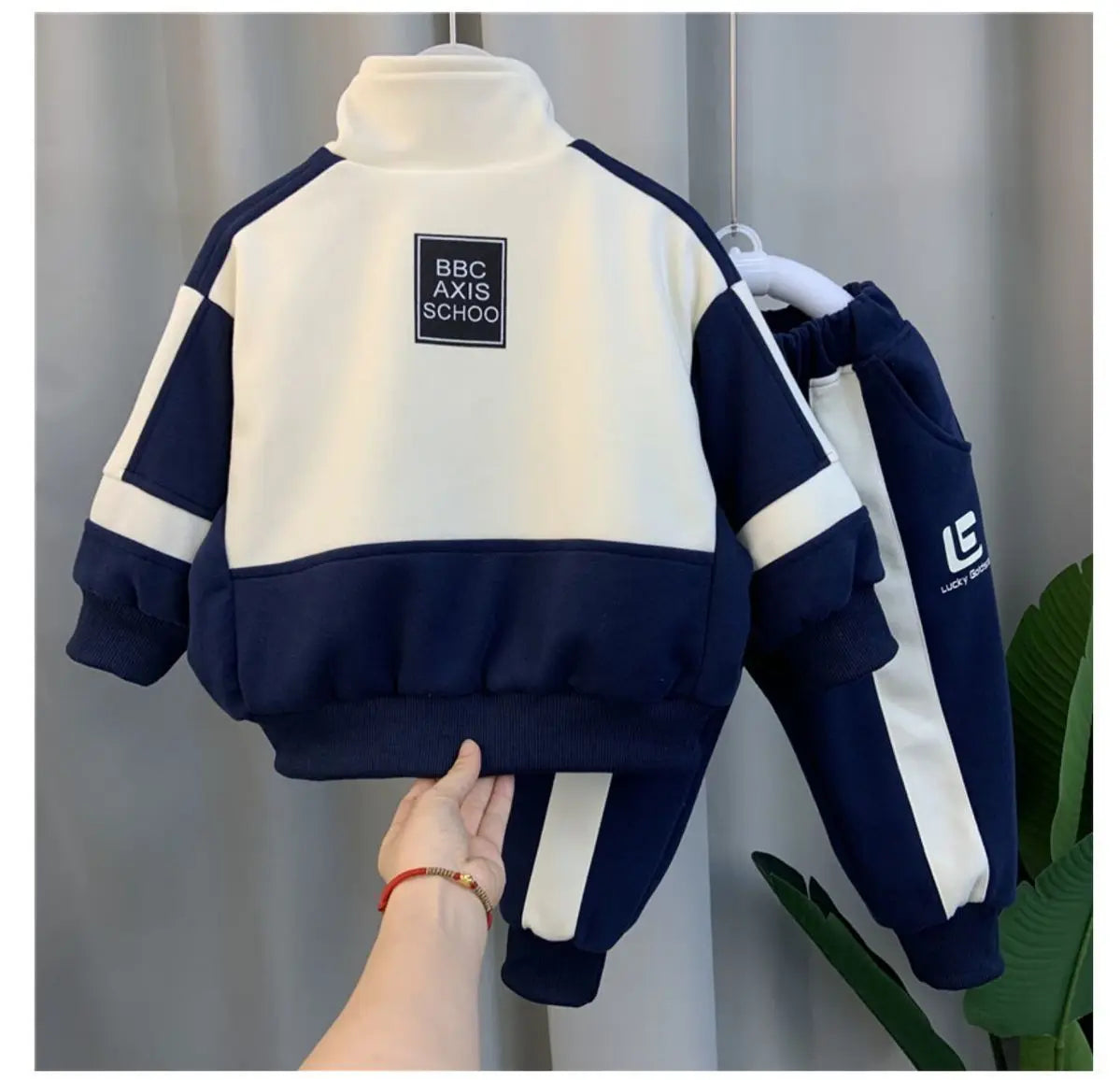Conjunto de ropa para niños, temporada primavera-otoño, nuevo conjunto de 2 piezas de chaquetas y pantalones casuales para niños y bebés, ropa deportiva coreana
