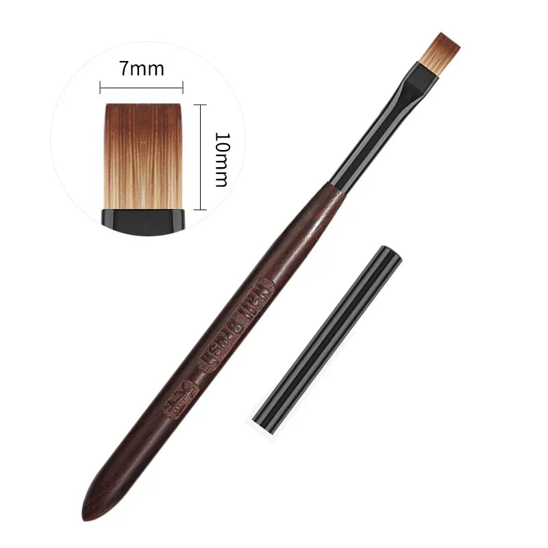 Lápiz de fototerapia con pegamento para uñas, pincel de gel UV, pincel acrílico, pinceles profesionales para decoración de uñas, pinceles para pintar y dibujar, herramientas de manicura.