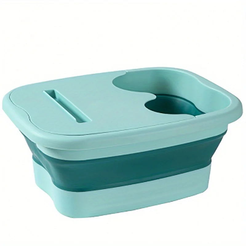 Cubo de masaje para pediluvio, cubo de spa para pediluvio, cubo de remojo doméstico, lavabo plegable, bañera de sauna, bañera plegable para pedicura