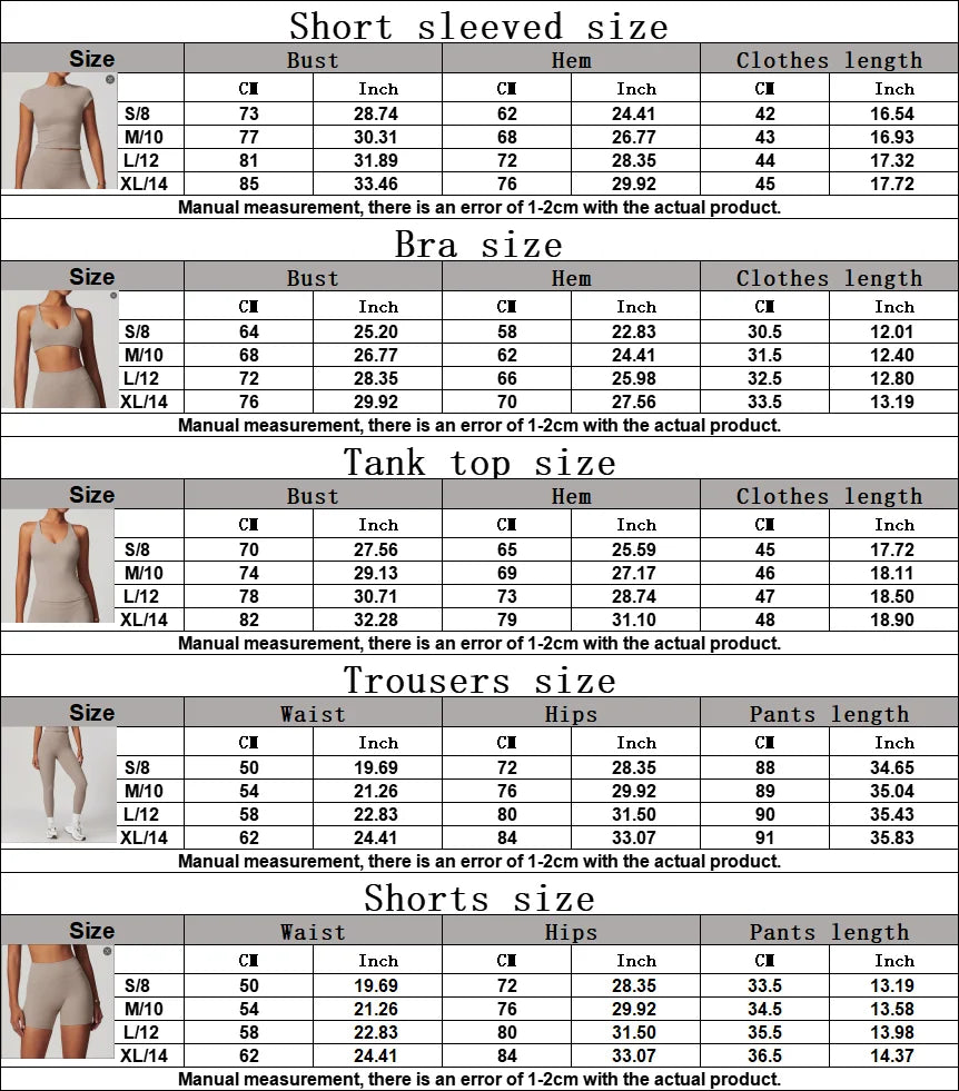 SWELTERING Conjunto de 2 piezas de ropa deportiva para mujer, conjunto de yoga, ropa deportiva para gimnasio, trajes de yoga, conjunto de fitness, chándales, sujetador deportivo, leggings para gimnasio