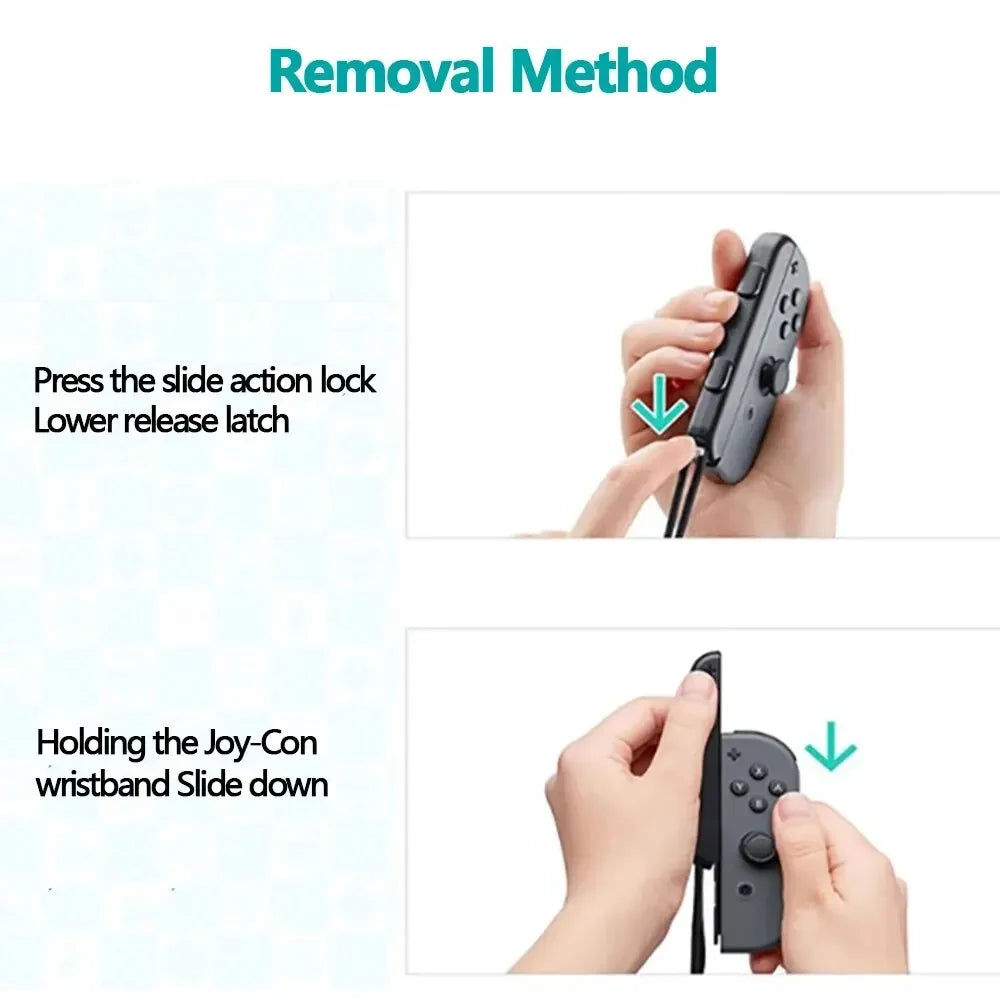 Para Nintendo Switch y controlador OLED Gamepad Cuerda de mano Joy-con Correa de muñeca Accesorios para videojuegos para computadora portátil