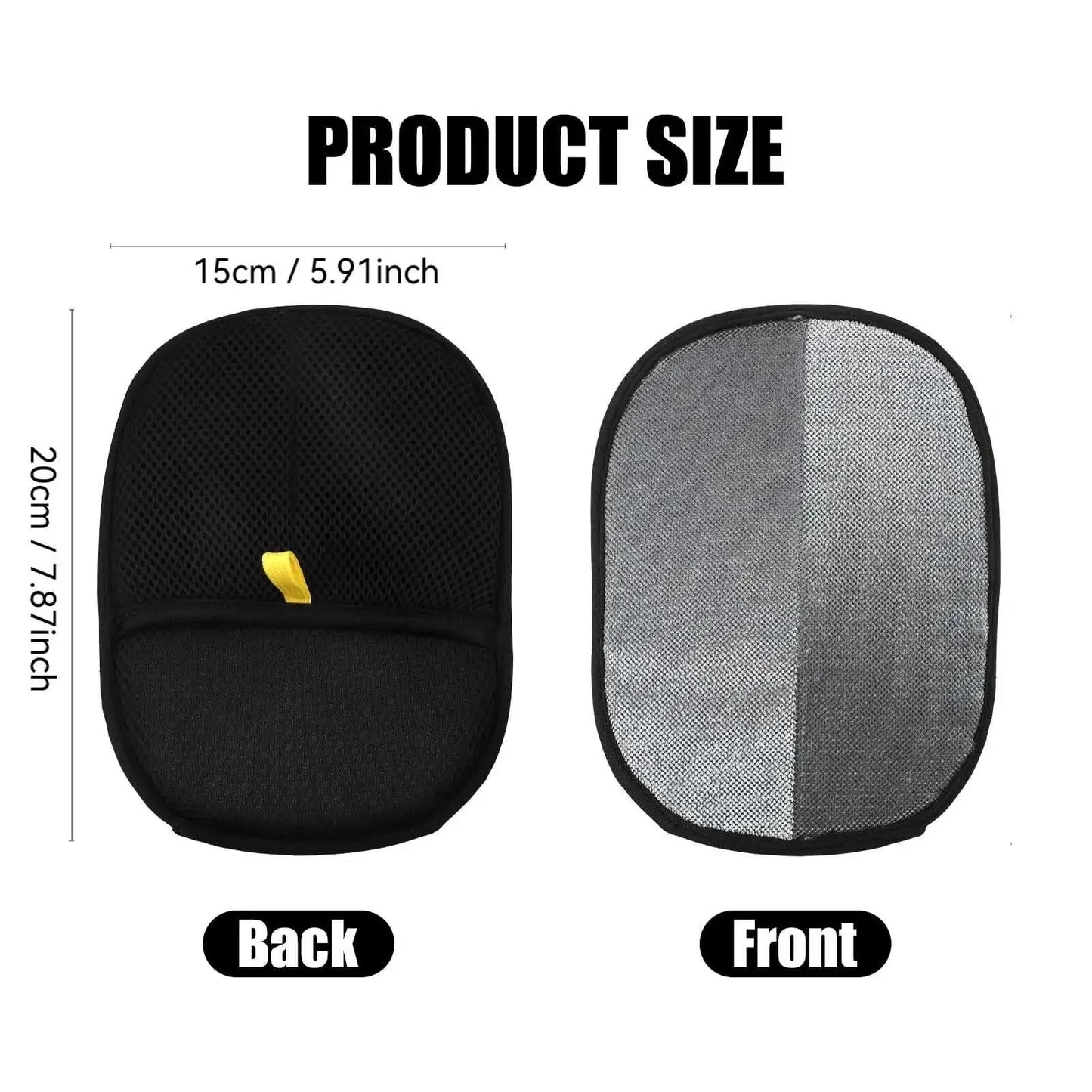 Juego de herramientas para quitar el pelo de mascotas, guantes reutilizables para eliminar la estática, guantes de aseo de doble cara para eliminar el pelo de perros y gatos en alfombras y sofás.