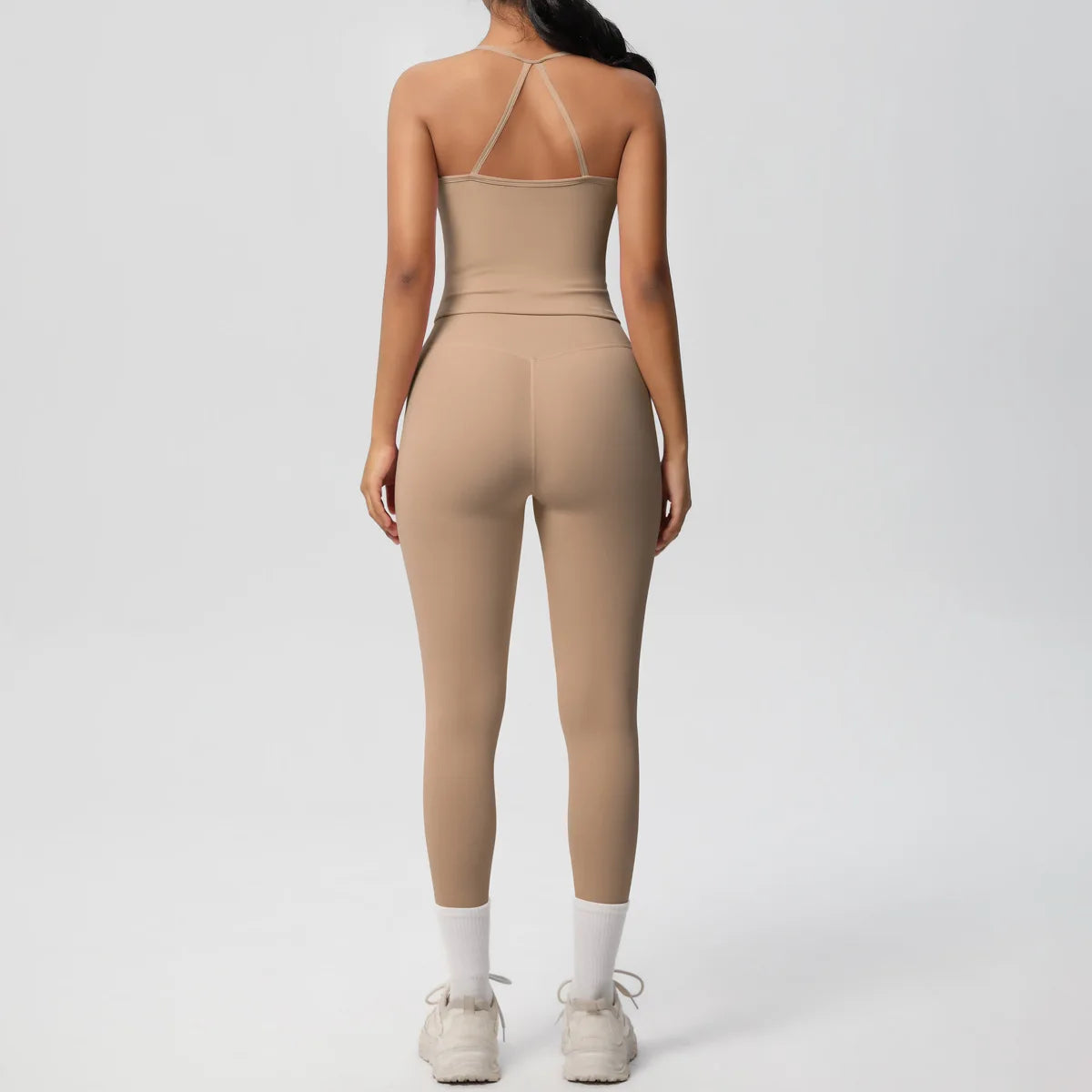 Conjunto de Ropa de Yoga para Mujer, Traje Deportivo, Ropa de Entrenamiento, Chaleco Deportivo sin Mangas, Conjunto de Gimnasio, Mono de Entrenamiento, Ropa Interior Deportiva, Ropa Deportiva