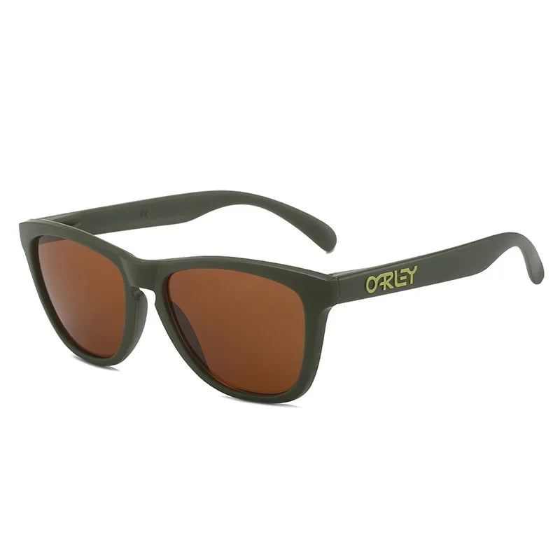 Gafas de sol de piel de rana para exteriores, protección UV400, con película auténtica, para pesca y ciclismo, con lentes polarizadas de colores arcoíris, para hombres, mujeres, niños y bebés. Accesorios.