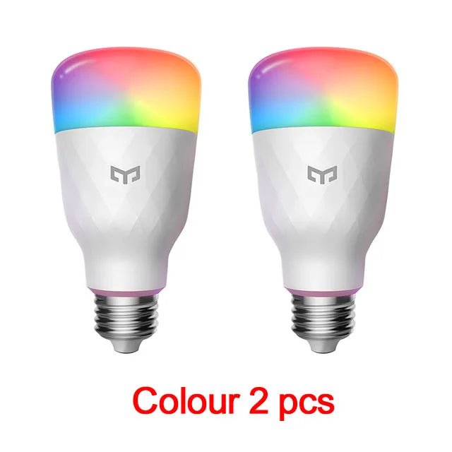 Bombilla LED inteligente Yeelight W3, color E27, 2700K, 900lm, 8W, 100-240V, compatible con Xiaomi Mijia, Alexa, Google Home y Yandex.