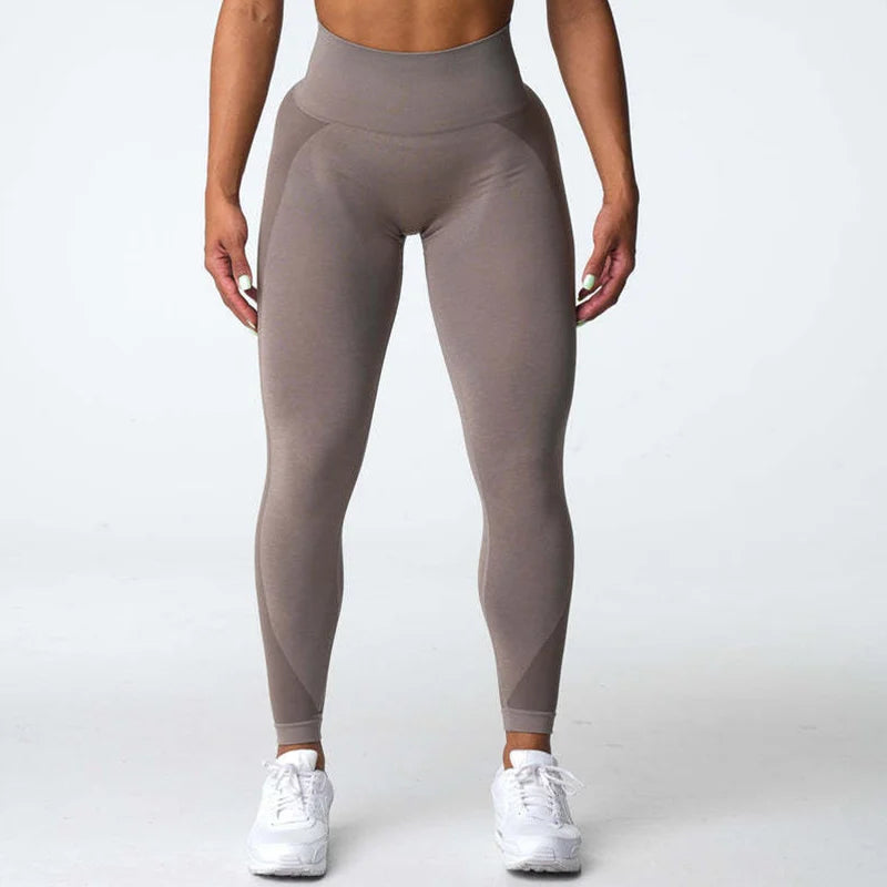 Leggings deportivos para mujer, pantalones de yoga para fitness, mallas deportivas sin costuras, leggings con efecto push-up, pantalones de gimnasio para mujer, ropa deportiva.