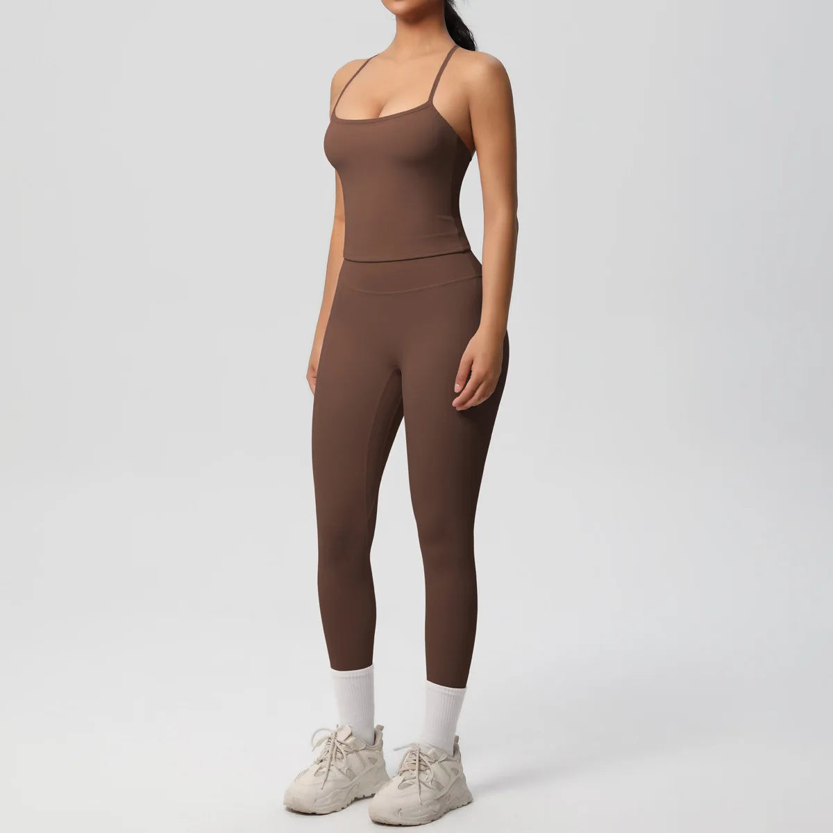 Conjunto de Ropa de Yoga para Mujer, Traje Deportivo, Ropa de Entrenamiento, Chaleco Deportivo sin Mangas, Conjunto de Gimnasio, Mono de Entrenamiento, Ropa Interior Deportiva, Ropa Deportiva