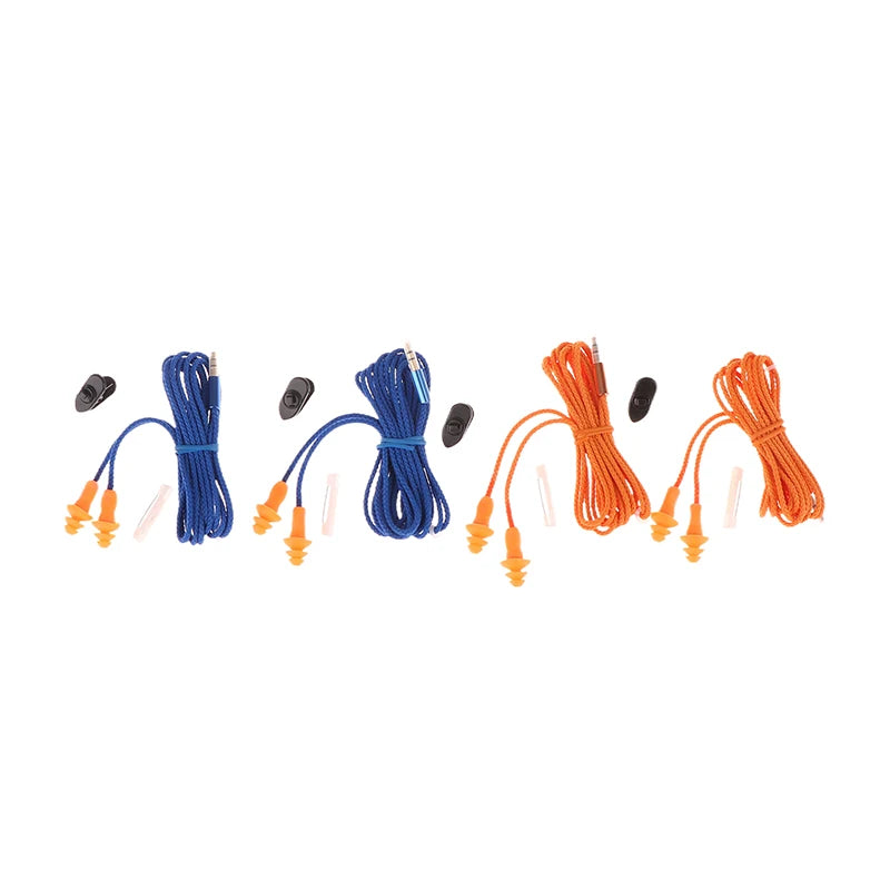 Tapones para los oídos con cordón de silicona suave y reducción de ruido para protección laboral, protección auditiva, trabajo seguro, tapones para los oídos cómodos, orejeras