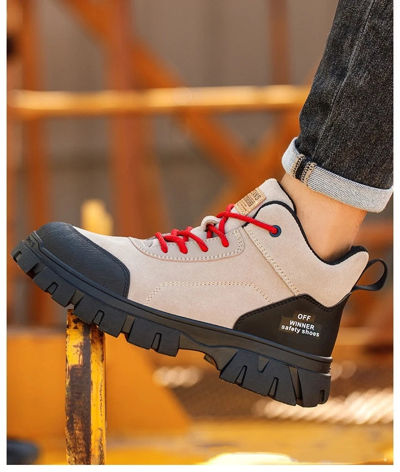 Zapatos de seguridad para electricistas, aislantes de 6 kV, antiaplastamiento y antiperforación, calzado de seguridad para hombres, para obras de construcción, zapatos de algodón.