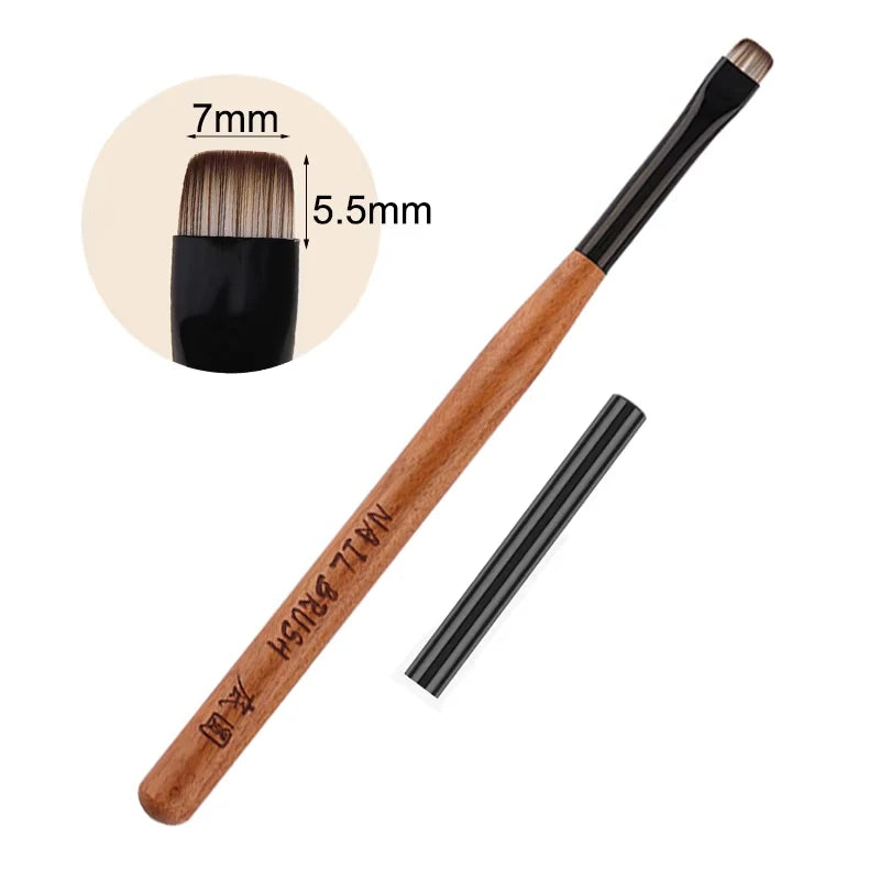 Lápiz de fototerapia con pegamento para uñas, pincel de gel UV, pincel acrílico, pinceles profesionales para decoración de uñas, pinceles para pintar y dibujar, herramientas de manicura.