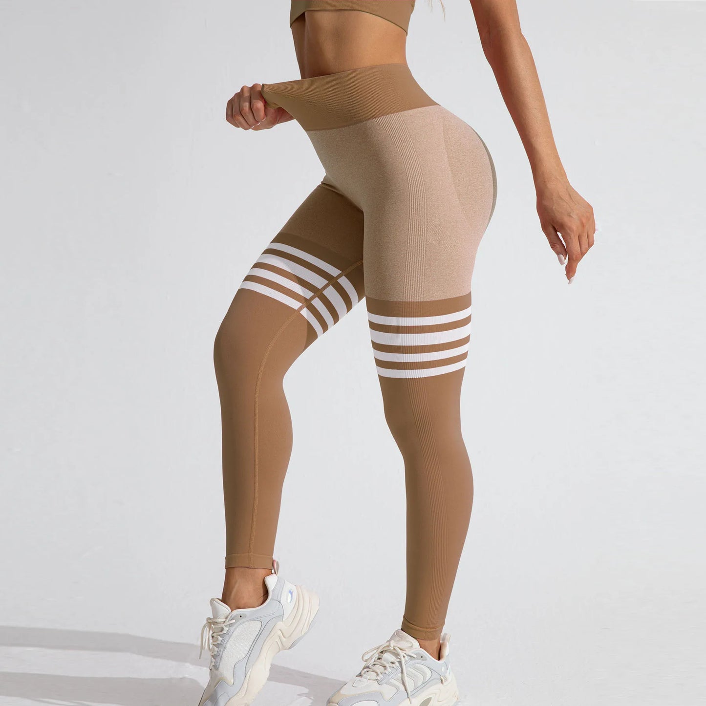 Leggings deportivos para mujer, para gimnasio, fitness, entrenamiento, con cintura alta elástica, efecto push-up, mallas de yoga, tallas S-XL.