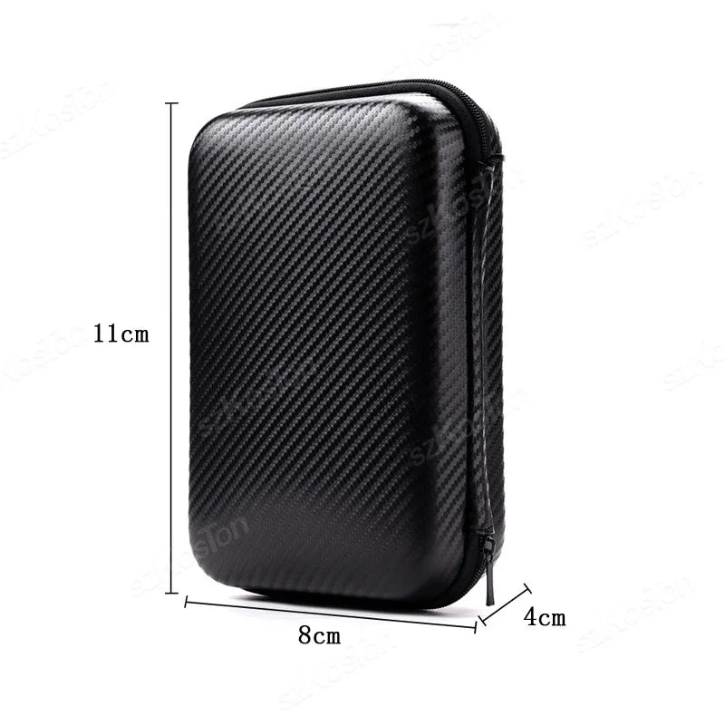 Mini bolsa de almacenamiento para Go Pro Hero 13, 12, 11, 10, 9, 8, 7, 6, SJCAM, AKASO, DJI Osmo Action 5, Pro Action 4, 3, accesorios para cámara
