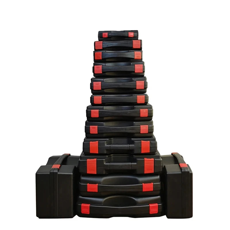 Maleta Caja de Herramientas Profesional Con Esponja Caja de Herramientas Completa Estuches Estuche de Herramientas de Plástico Portátil Estuche de Herramientas Equipo de Seguridad Estuche de Instrumentos