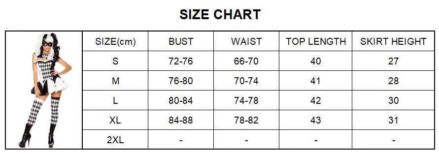 Adult Women Sexy Harley Costume Halloween Movie Quinn Naughty Joker Clown Harleyquin Fantasia Cosplay Fancy Dress