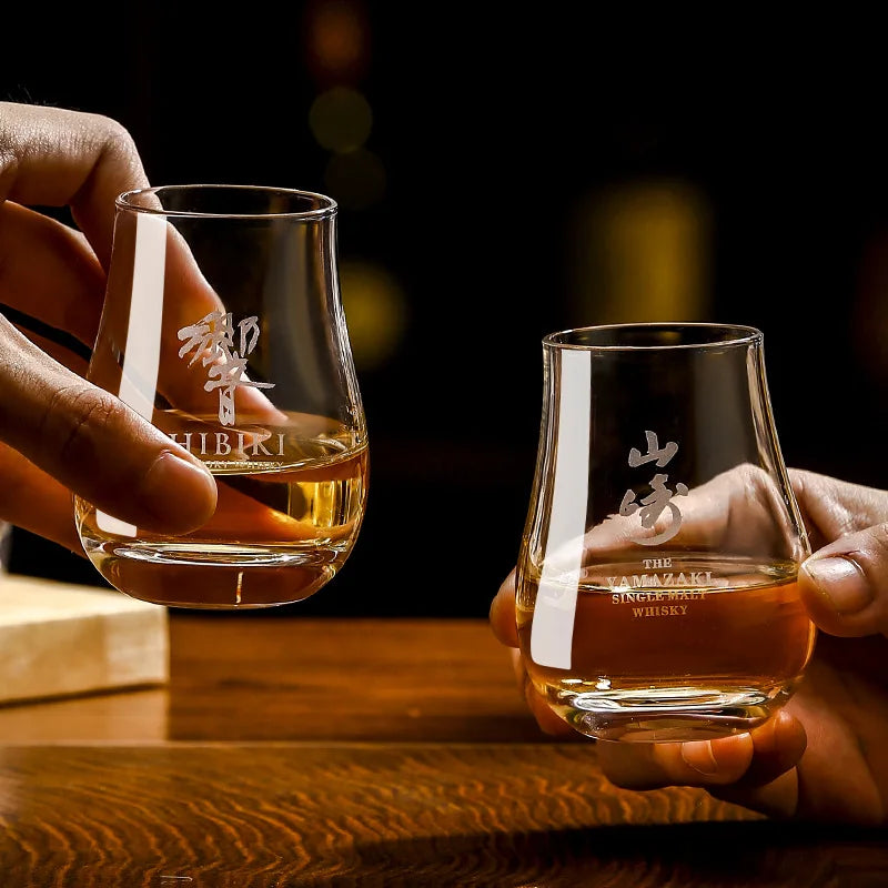 Vasos de whisky Old Fashioned redondos, transparentes, con forma de huevo y bandeja de madera, vasos de whisky, cristalería para bar de bourbon