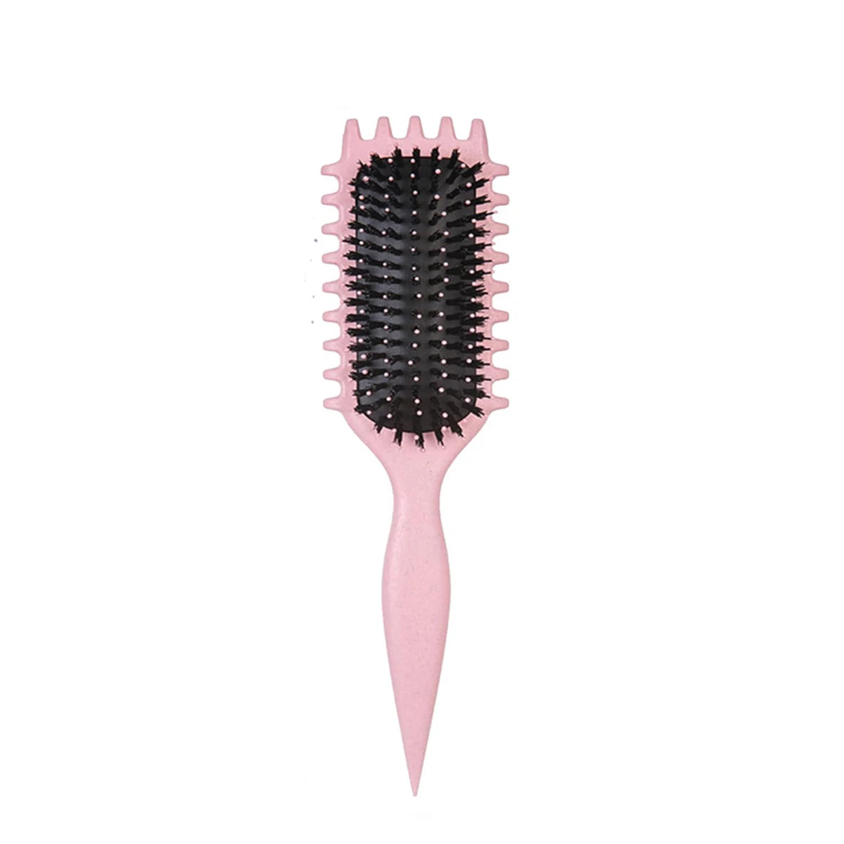 1 cepillo para peinar y dar forma a los rizos de hombres y mujeres, ideal para peinar y dar forma a los rizos, reduce los tirones.