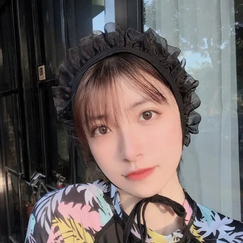 Gorros de ducha para cabello rizado, corto y largo que mantienen el peinado sin cambios.