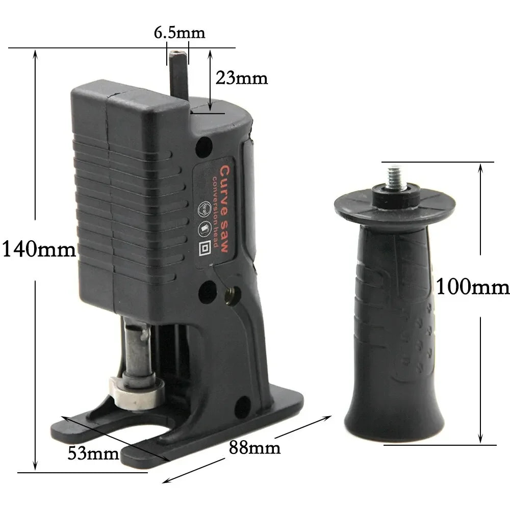 Taladro eléctrico de mano a sierra eléctrica Sierra alternativa doméstica Juego de accesorios para herramientas eléctricas de mano de carpintero a pequeña escala