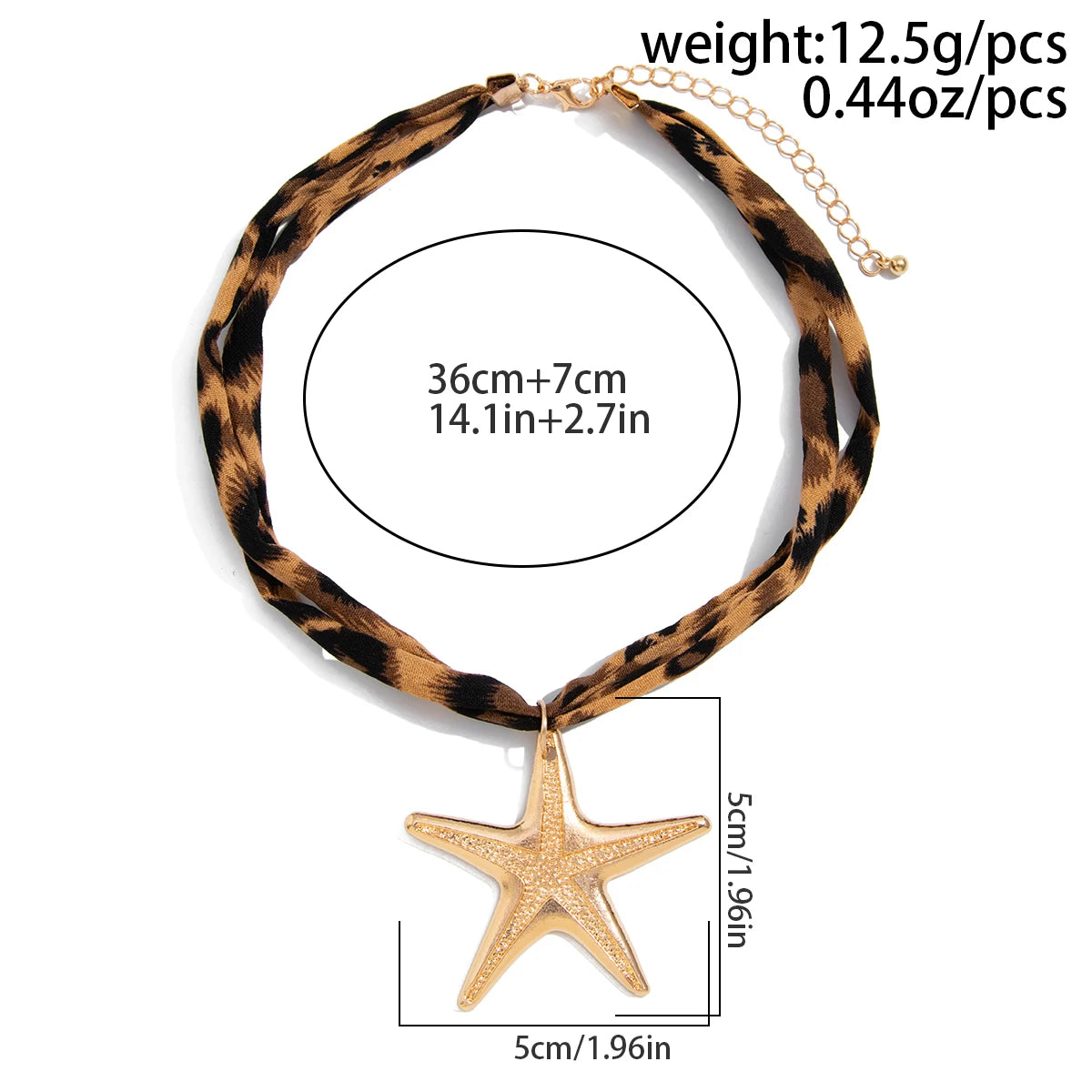 Ingemark - Collar de cadena de terciopelo multicapa étnico para mujer, 7 estilos, 2025, nuevo colgante de metal con forma de caracola, estrella de mar y corazón, joyería para el cuello