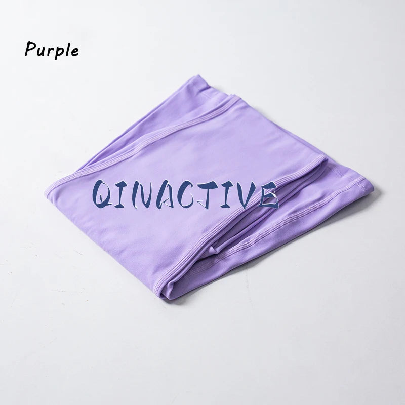 Pantalones de yoga QINACTIV para mujer, tipo flare, acampanados, de cintura alta, para fitness, gimnasio, deportes casuales y elásticos.