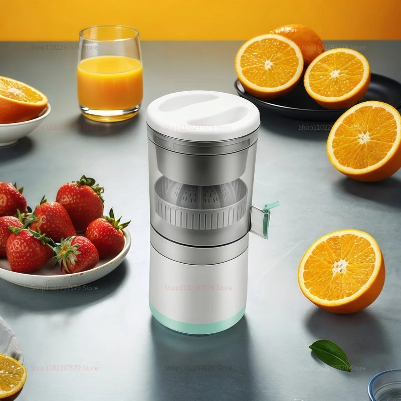 Exprimidor de frutas automático, extractor de jugo portátil para el hogar, separador de jugo, exprimidor de frutas portátil, exprimidor a presión