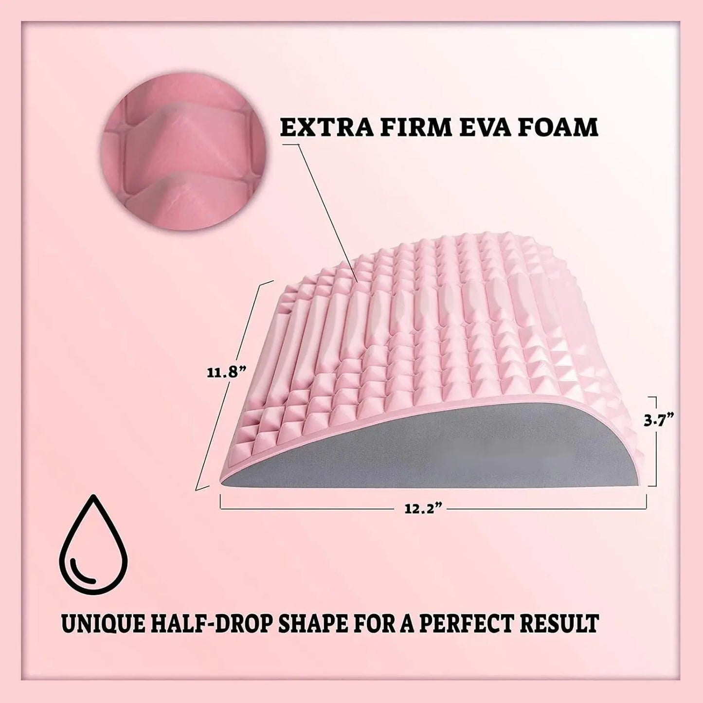 Almohada de estiramiento de espalda, soporte lumbar para cuello, masajeador para cuello, cintura, espalda, hernia discal, alivio del dolor, herramientas de masaje y relajación.