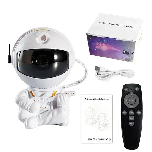 Proyectores de galaxias y estrellas, proyección LED de astronautas, iluminación ambiental, decoración de dormitorios, regalos